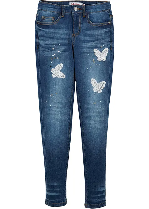 Skinny Jeans Mid Waist för barn, bonprix