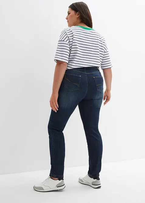 Skinny Jeans Mid Waist, med bekväm midja, bonprix