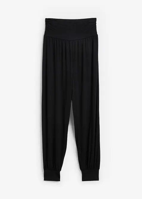 Haremsbyxa med silikonband i midjan, bonprix