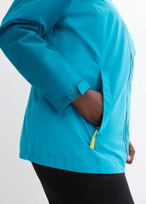 Vattent&auml;t funktionsjacka med huva, bonprix