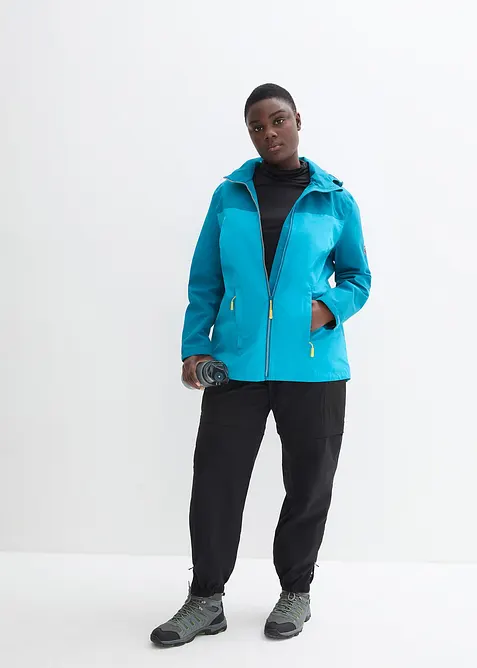 Vattent&auml;t funktionsjacka med huva, bonprix