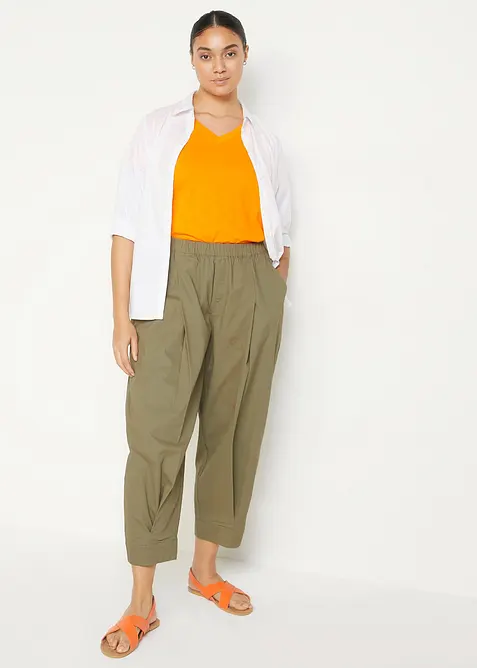 T-shirt i ren bomull, bonprix