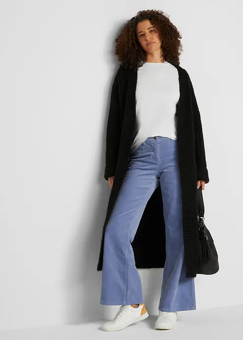 L&aring;ng&auml;rmad topp med ren ekologisk bomull (2-pack), bonprix