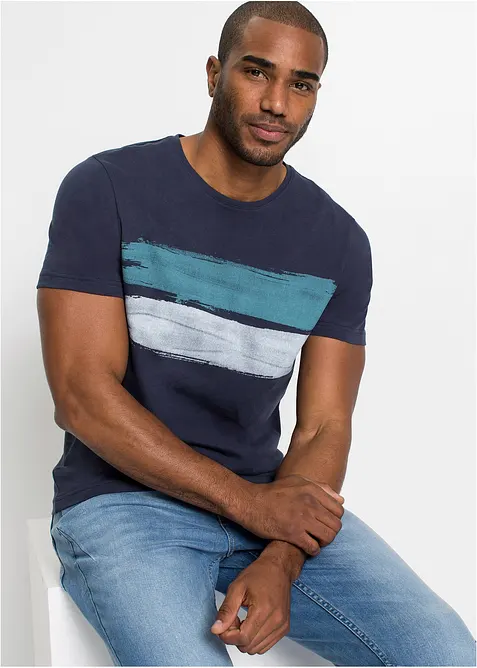 T-shirt i ren ekologisk bomull, bonprix