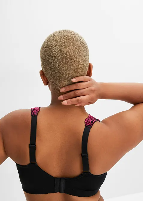 Avlastande BH utan bygel, med vadderade axelband, bonprix