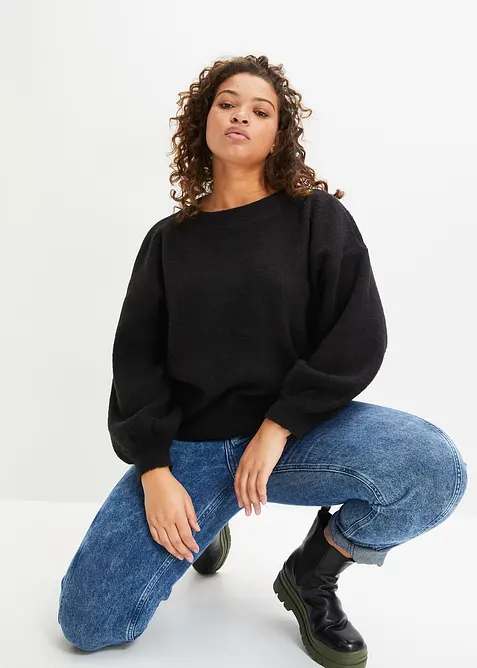 Tr&ouml;ja med ballong&auml;rmar, bonprix