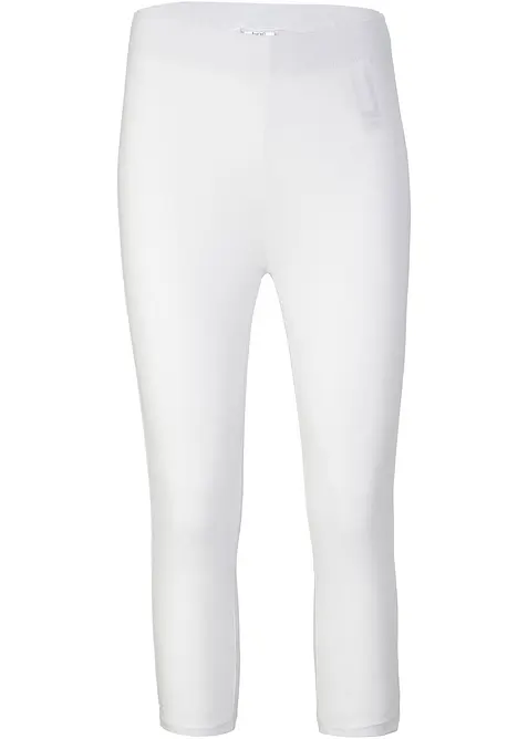 Caprileggings med bekv&auml;m midja, bonprix