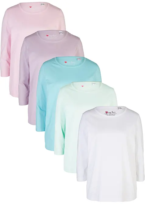 L&aring;ng topp (5-pack), bonprix