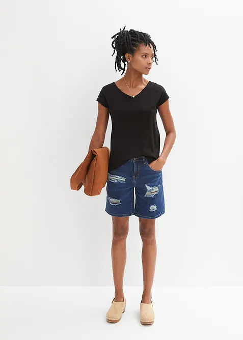 T-shirt av ren bomull, bonprix