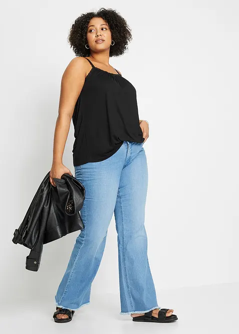 Linne av mjuk viskos, bonprix