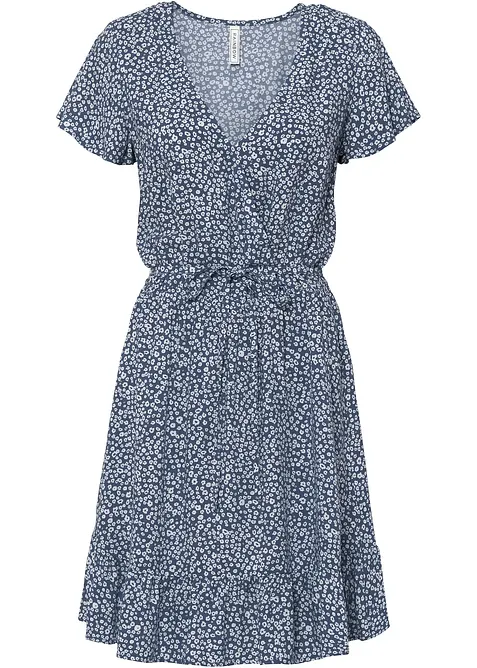 Minikl&auml;nning i h&aring;llbar viskos, bonprix