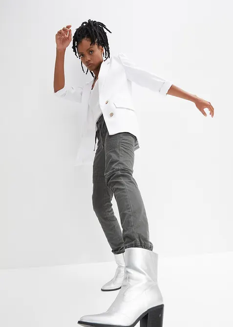 Byxa med MC-detaljer, bonprix