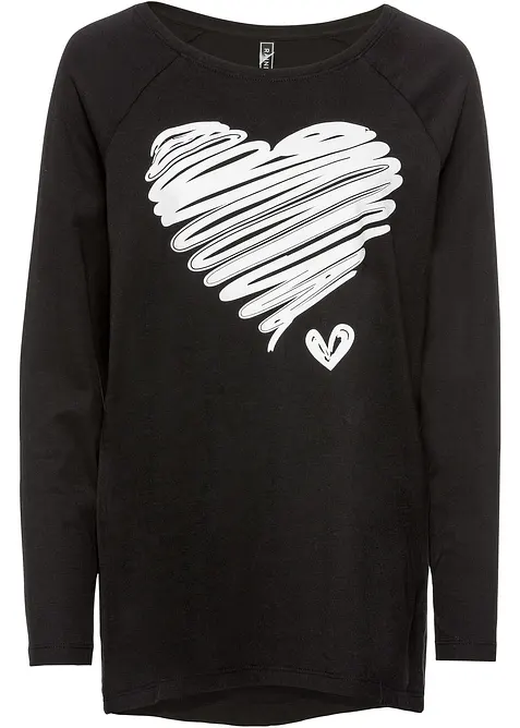 L&aring;ng&auml;rmad topp, bonprix