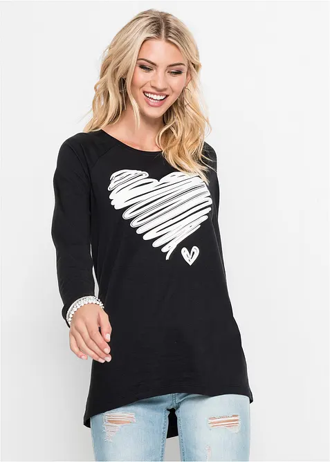 L&aring;ng&auml;rmad topp, bonprix