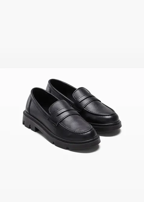 Kraftiga loafers med lätt sula, bonprix
