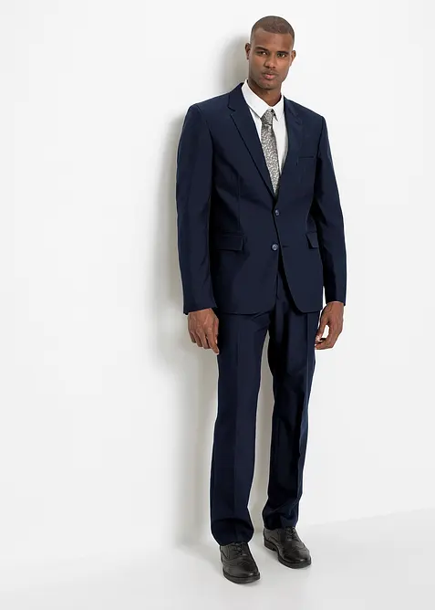 Kostym med skjorta och slips (4 delar), Regular Fit, bonprix