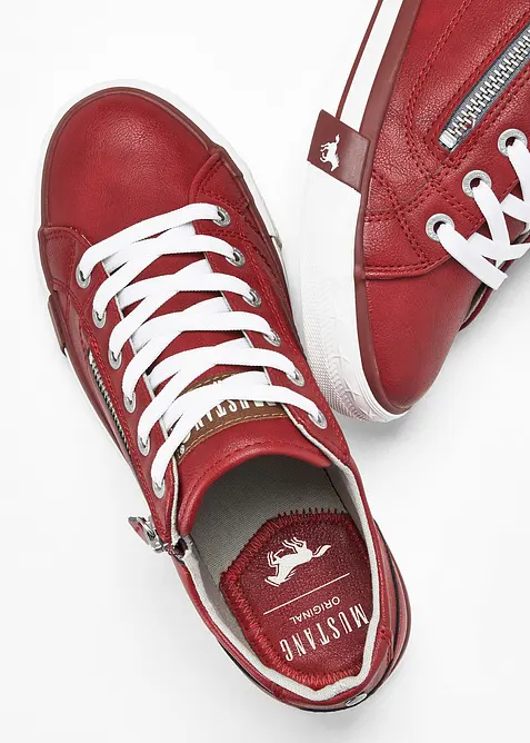 Sneakers med dragkedja fr&aring;n Mustang, Mustang