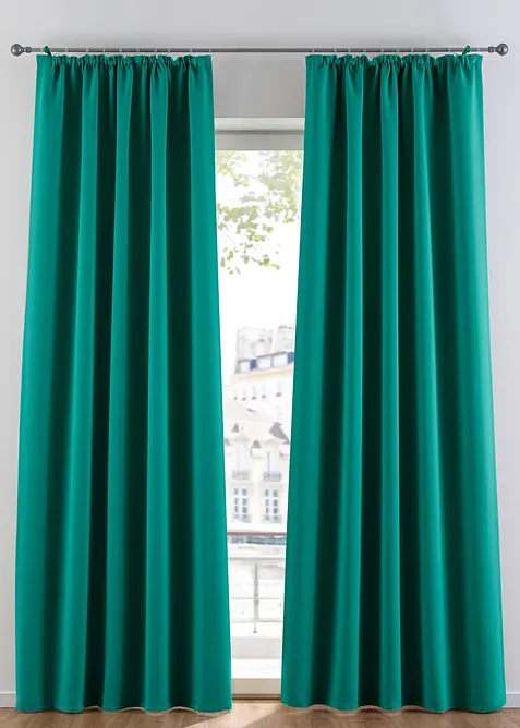 M&ouml;rkl&auml;ggande gardinl&auml;ngd, flera storlekar (1-pack), bonprix