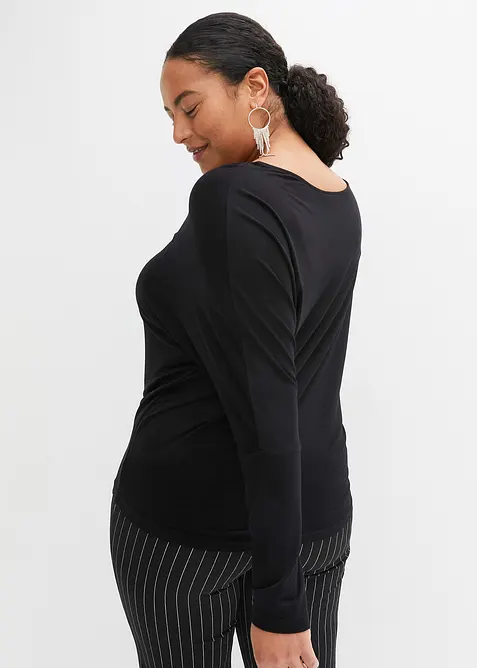 L&aring;ng&auml;rmad topp av mjuk viskosmix, bonprix