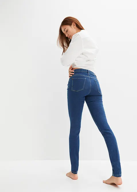 Skinny Jeans Mid Waist, Stretch, bonprix