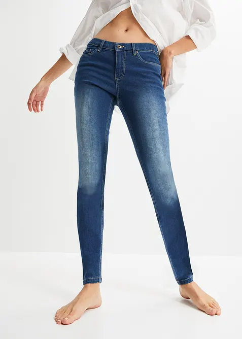 Skinny Jeans Mid Waist, Stretch, bonprix