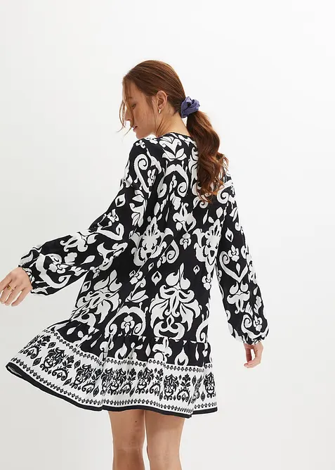 Tunikakl&auml;nning i f&ouml;ljsam viskos, bonprix