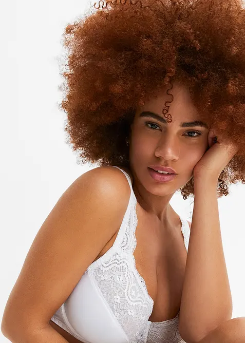 BH med bygel och fin spets (2-pack), bonprix