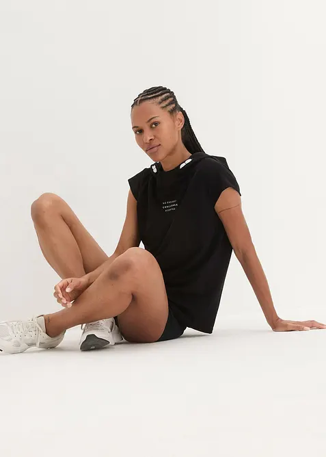 Sporttopp med huva, bonprix