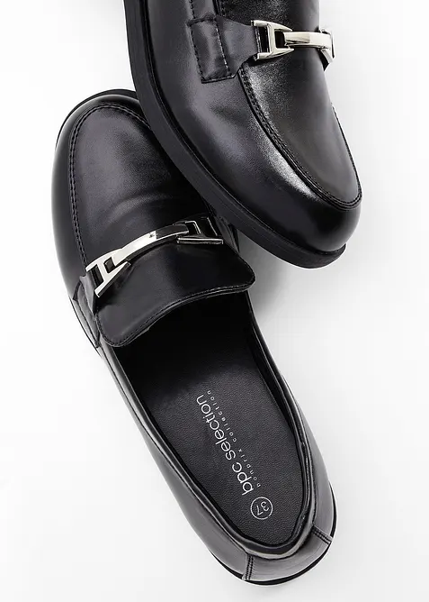 Loafers med spänne, bonprix