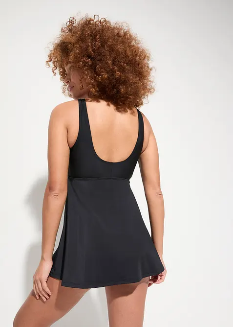 Baddräktsklänning med lätt formande effekt och återvunnen polyamid, bonprix