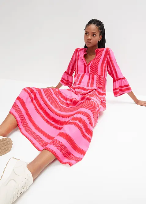 Maxikl&auml;nning i f&ouml;ljsam viskos, bonprix