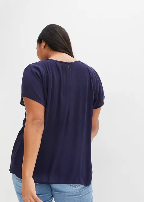 Blus av ren viskos, bonprix