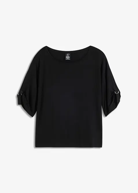 T-shirt med b&aring;tringning, bonprix