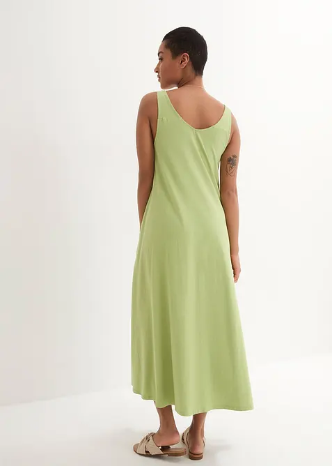 Jerseyklänning i ren bomull, bonprix