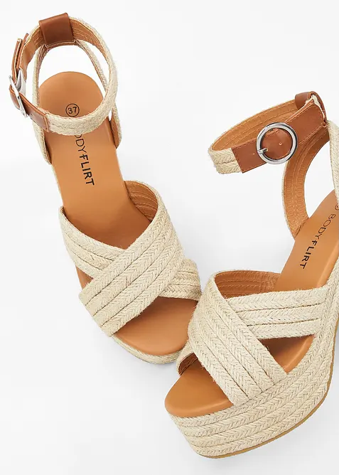 Plat&aring;sandalett, bonprix