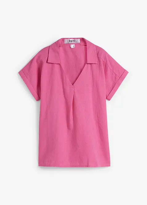 Tunika i luftig linnemix, bonprix