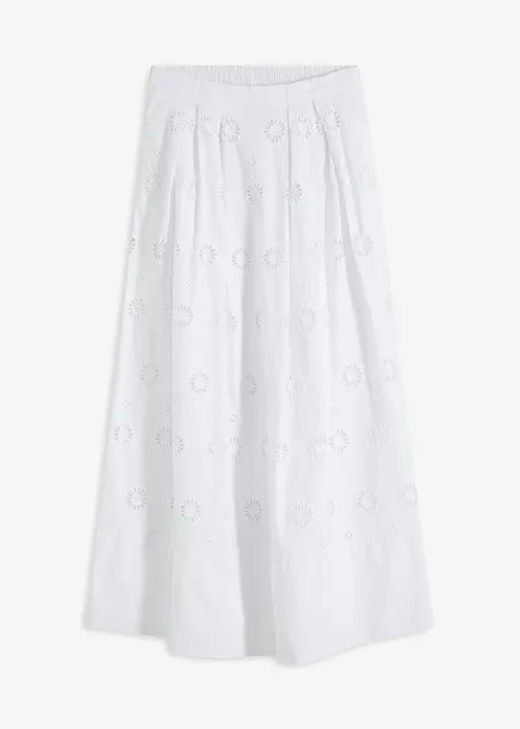 Maxikjol i ekologisk bomull, bonprix