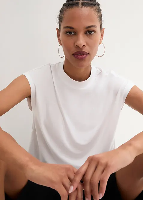 T-shirt i mjuk viskos, bonprix