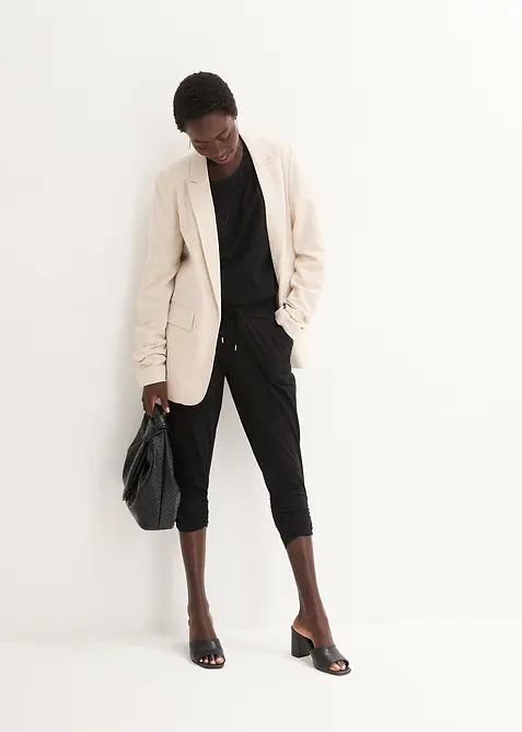 Jerseybyxa i bomullsmix, bonprix