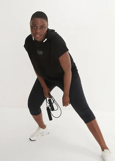 Sporttopp med huva, bonprix