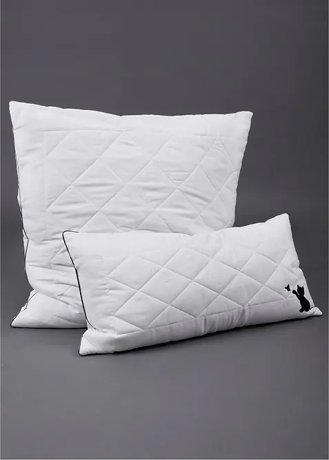 Kudde dunk&auml;nsla kattmotiv fast fyllning, bonprix