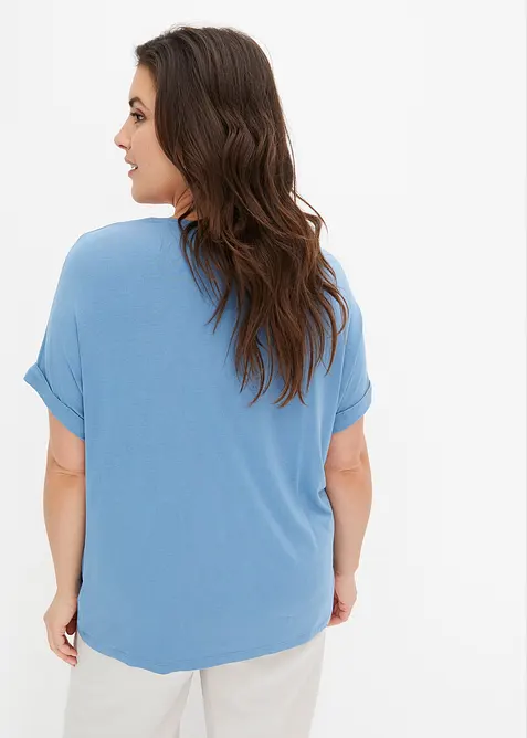 Topp i f&ouml;ljsam viskosmix, bonprix