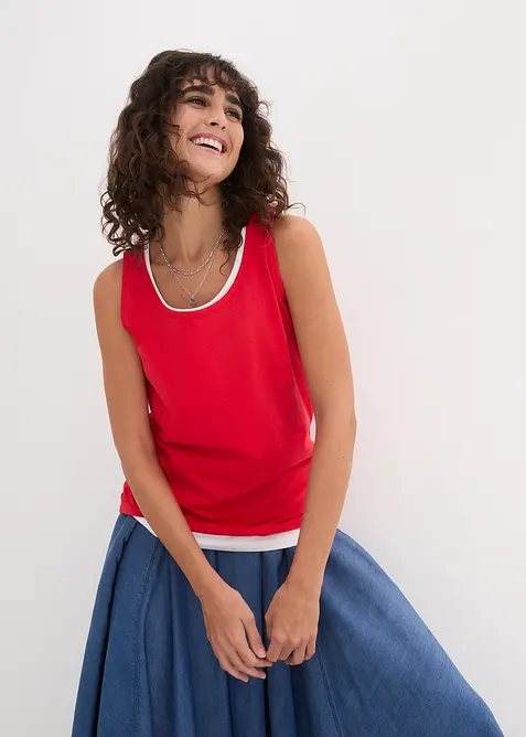 L&aring;ngt linne av bomull (5-pack), bonprix