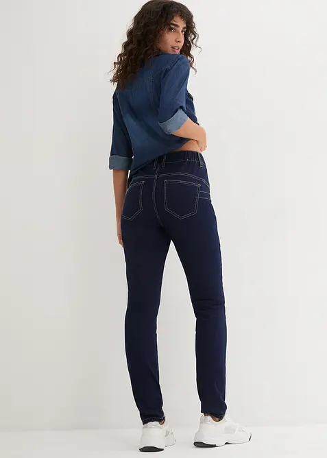 Highwaist-jeans i Slim Fit med Super Stretch, bonprix