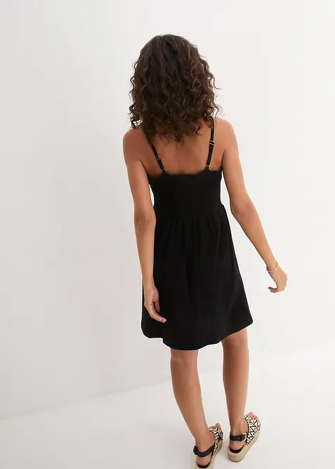 Jerseyklänning av ren bomull, bonprix