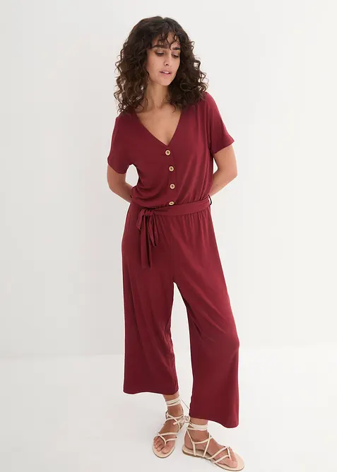 Jerseyjumpsuit av viskosmix, bonprix