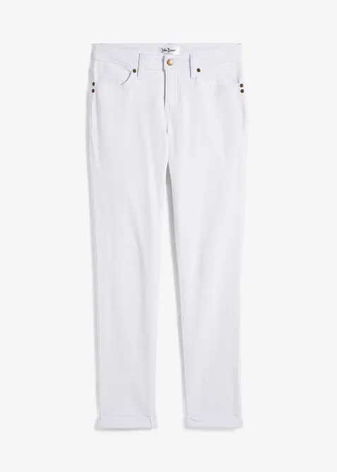 Straight Jeans Mid Waist, Stretch, bonprix