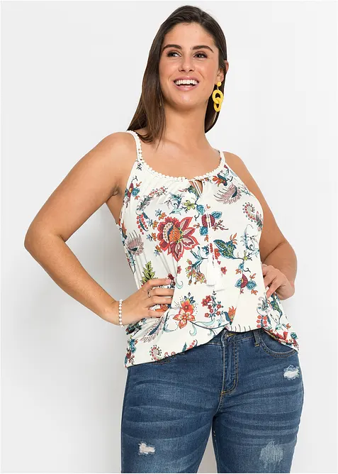 M&ouml;nstrad trik&aring;topp, bonprix