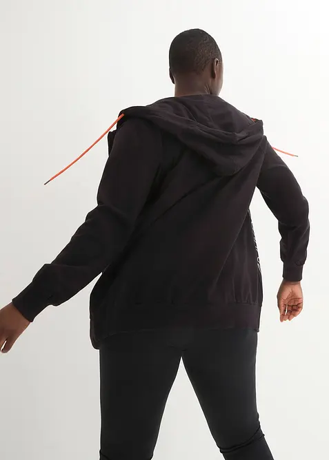 Munkjacka med luva, bonprix