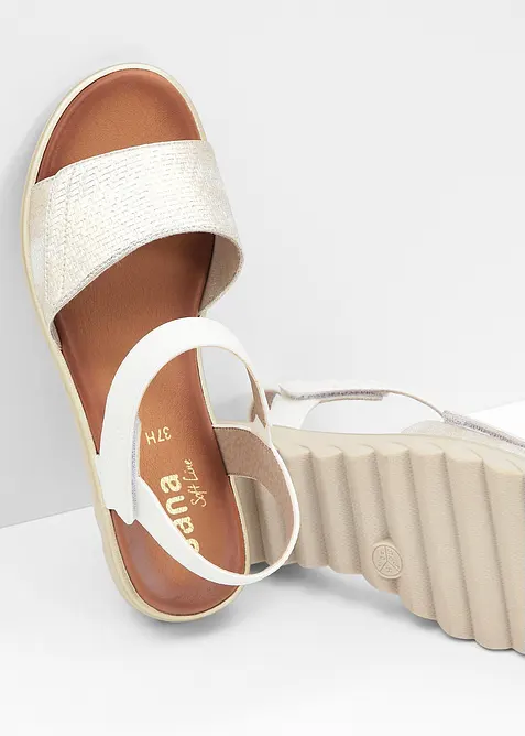 Sandal med bekv&auml;m vidd fr&aring;n Jana, Jana